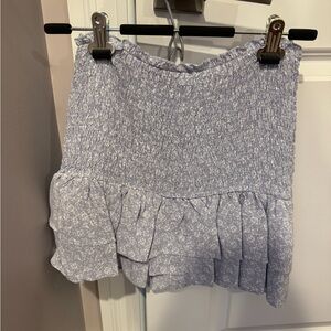 GARAGE Smocked Mini Skirt